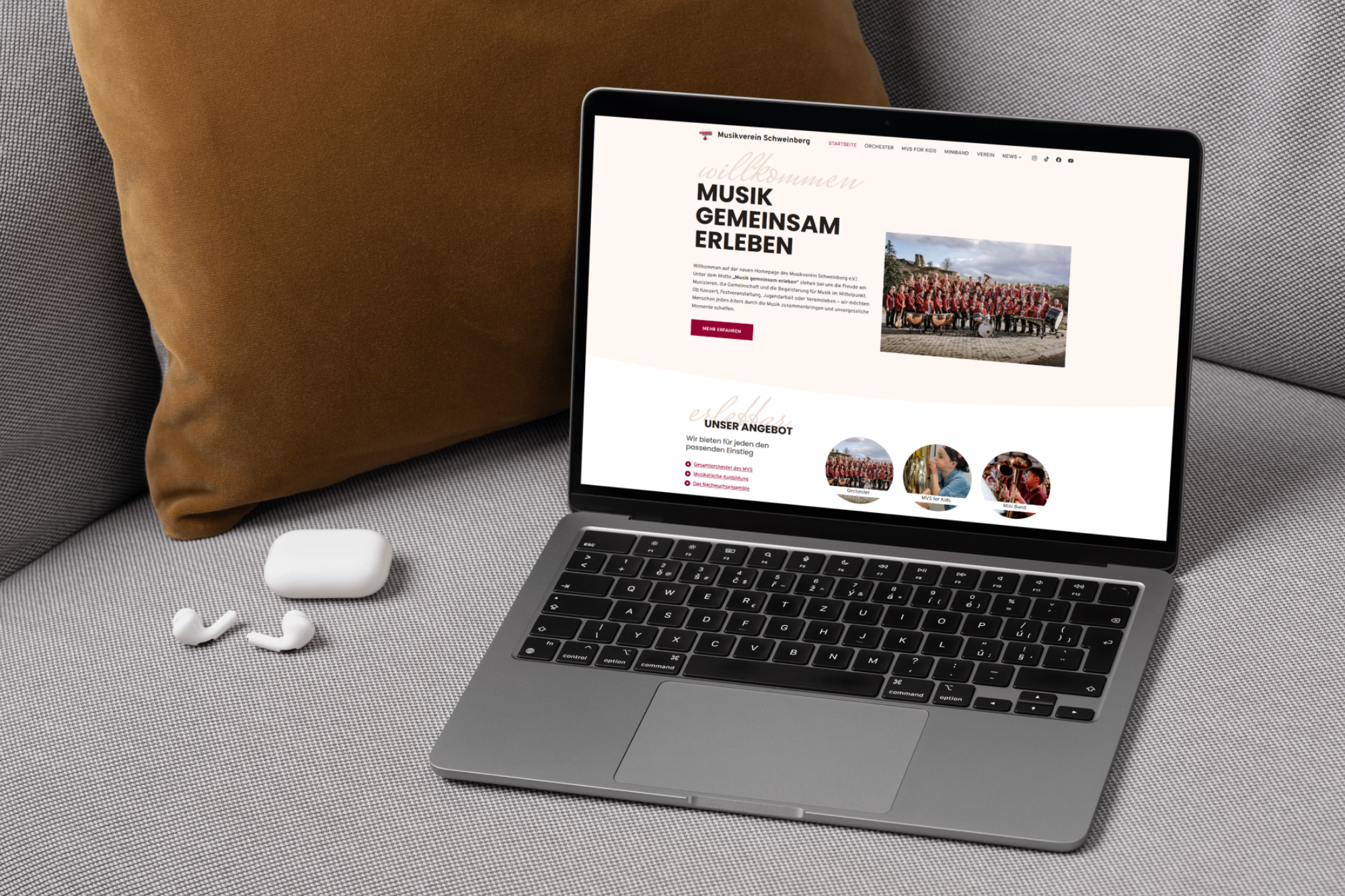 Neue Homepage Online